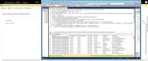 dynamics 365 sql query